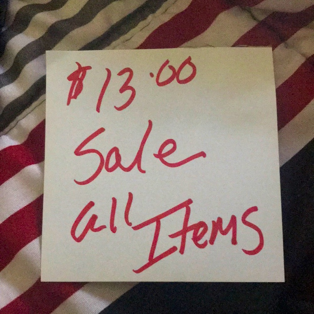 $13.00 💥💥💥💥💥 All Items In Closet